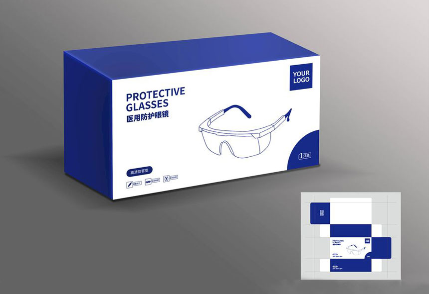 东莞护目镜包装设计_防护眼镜包装设计公司近期案例欣赏