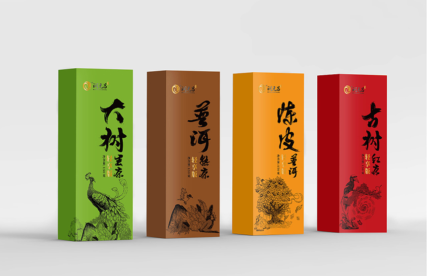 茶叶盒茶叶罐外包装设计欣赏